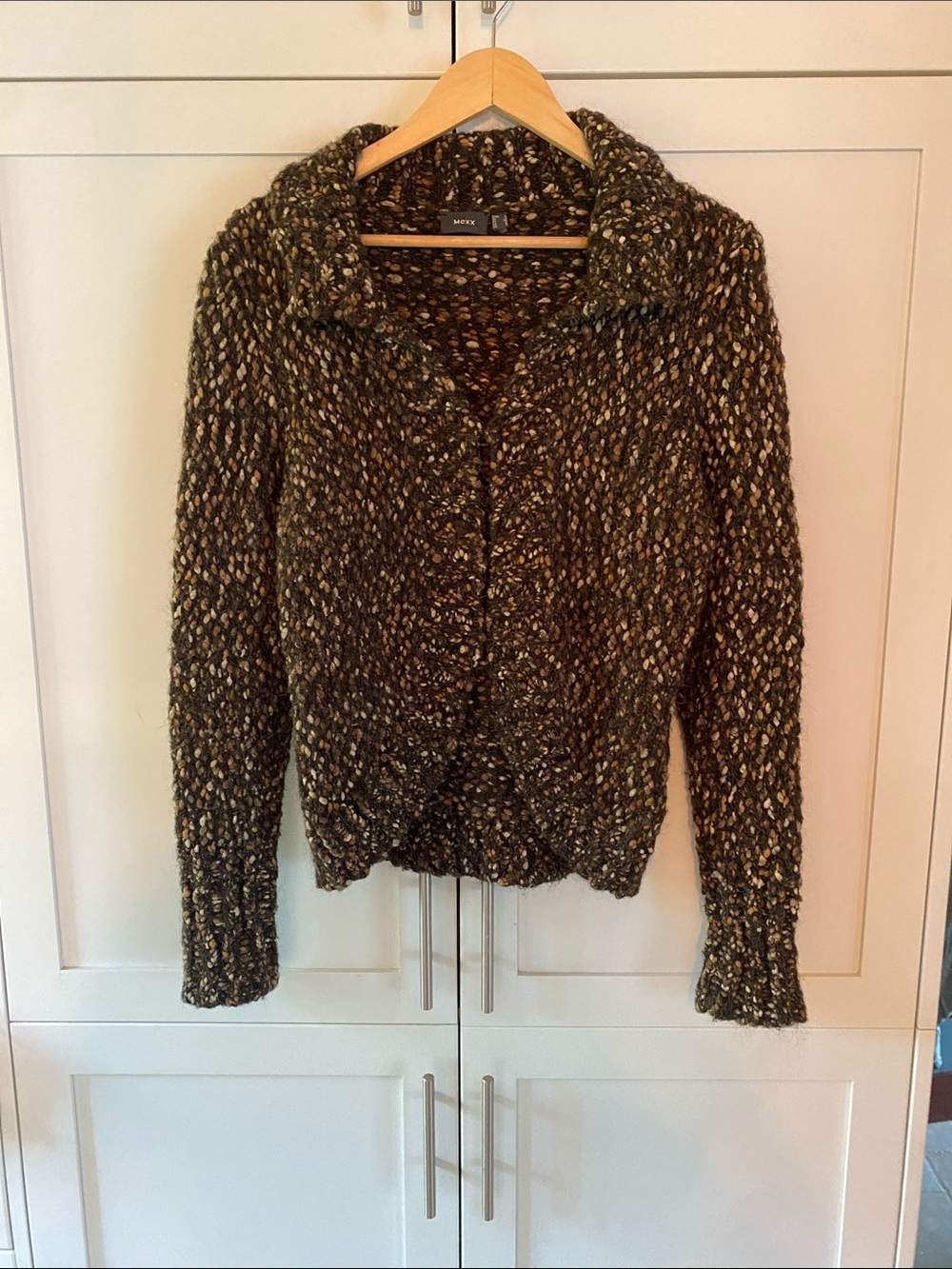 Mexx Multi-Tone Chunky Knit Cardigan